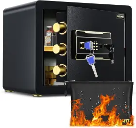 MODEL-35 ADIMO Safe Box Feet Security Fireproof Waterproof