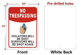 2PNTVS1014 AFUVEN Pack Trespassing Violators Shot Survivors #2