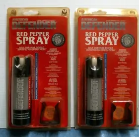 037325963314 AMERICAN DEFENDER Pepper Spray Grams