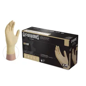 AMXILHD48100 AMMEX CORPORATION Gloveworks Latex Gloves