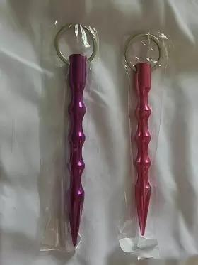 X0039M3EZF AMZANO Pink Safety Keychain Pack #2
