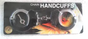 6101 ASP Tactical Chain Handcuffs Nos Niop
