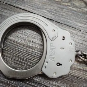 BE39608 ASP Handcuffs Steel Forged Double Lock Key #2