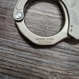 BE39608 ASP Handcuffs Steel Forged Double Lock Key #3