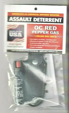 792363365062 ASSAULT DETERRENT Pepper Spray Defense Control