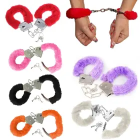 ATB-OC866 ATB Furry Cuffs Sexy Love Handcuffs Fuzzy Fur