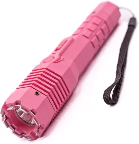 Avenger Defense 445036334317 Pink Stun Gun Torch For Women - Rechargeable Flashlight Protection Device Chocl