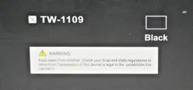 TW-1109 BE SAFE Stun Gun #3