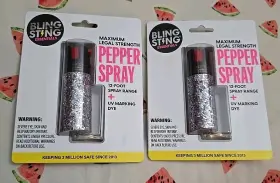 Bling Sting 850042092798 New Maximum Legal Strength Self Defense Pepper Spray Uv Dye Lot