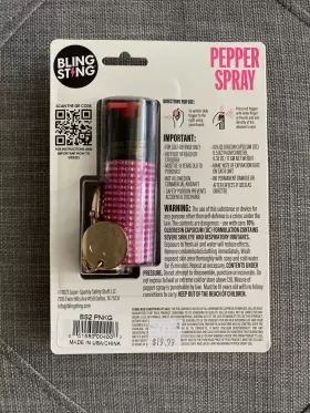 851580004007 BLING STING Pepper Spray Uv Dye #2