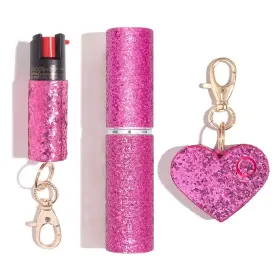 850042092095 BLINGSTING Pepper Spray Mini Stun Gun Alarm Kit