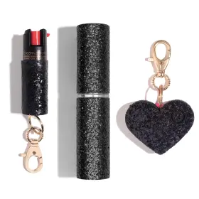 Blingsting 850042092101 Pepper Spray Lipstick Stun And Alarm 3-in-1 Safety Kit - Professional Maxi