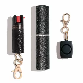 850042092422 BLINGSTING Pepper Spray Mini Stun Gun Alarm Kit
