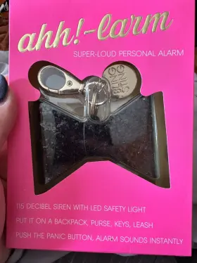 851580004939 BLINGSTING Ahh Larm Loud Alarm Charm Led Safety
