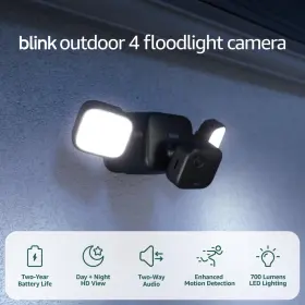 53-100689 BLINK Floodlight Camera Wireless Smart Security Lu
