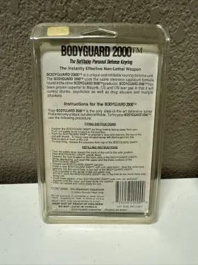 729258200009 BODYGUARD Defense Pepper Spray Stops Attackers #2