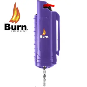 615317634864 BURN Pack Pepper Spray Defense Keychain Security #2