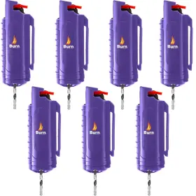 615317634864 BURN Pack Pepper Spray Defense Keychain Security