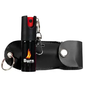 615317635335 BURN Pack Pepper Spray Security Defense Keychain #2