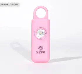 810042111691 BYRNA Banshee Safety Alarm Pink #2