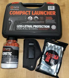 Byrna Sd 810042115118 Cl Launcher - Universal Kit Black Less Lethal Pistol Extras Accessories