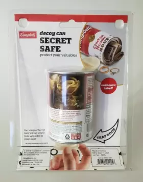 BMCS-0001 CAMPBELLS Soup Decoy Secret Safe Hiding Cash Keys #2