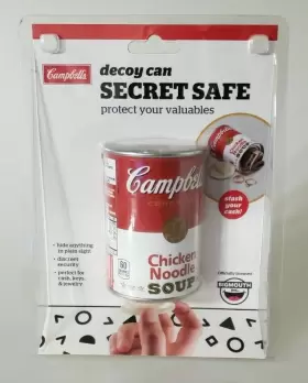 BMCS-0001 CAMPBELLS Soup Decoy Secret Safe Hiding Cash Keys