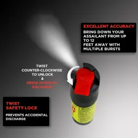 723905975371 CHEETAH Maximum Pepper Spray Security #2