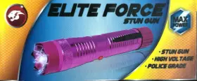 723905975401 CHEETAH Elite Force Stun Gun Flash Light High