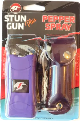 CH-13PR CHEETAH Mini Stun Gun Flashlight Pepper Spray Defense