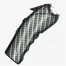 CH113 CHEETAH Mako Grip Stun Gun Flashlight Carbon Fiber