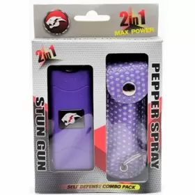 4D1-CH13-PRB CHEETAH MAX Women Stun Gun Pepper Spray Safety