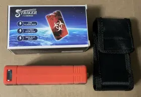 ST7500-RG CHEETAH Defense Biohazard Stun Gun Rechargeable Led #2