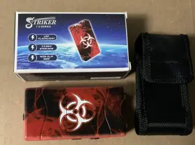 ST7500-RG CHEETAH Defense Biohazard Stun Gun Rechargeable Led #3