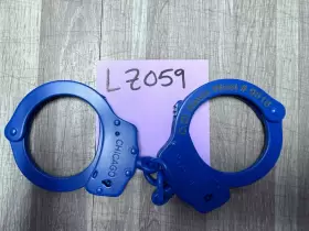CH1000-BLUE CHICAGO HANDCUFFS HANDCUFFS