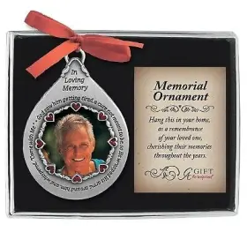 785525243742 CHRISTMAS Ornament Memorial Loving Memory Frame
