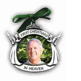 785525278232 CHRISTMAS Ornament Memorial First Heaven