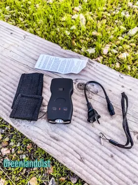 SK-200E DAMASKERUS Million Police Stun Gun Led Light Battery