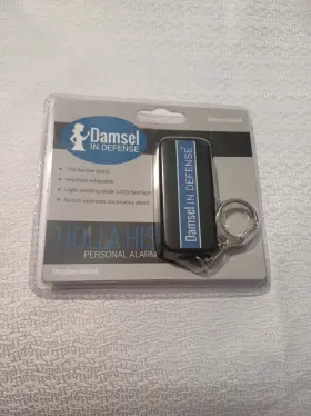 06-0015-HIS DAMSEL IN DEFENSE Holla Alarm Keychain