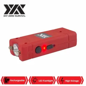 1E2-DZS300-RD DAY ZERO SURVIVAL Dzs Ultra Mini Stun Gun Led