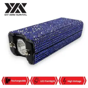 DZS1000-JWL-BL DAY ZERO SURVIVAL Rhinestone Dzs Rechargeable