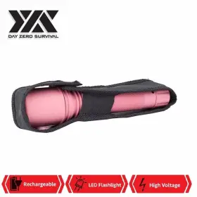 DZS600 DAY ZERO SURVIVAL Dzs Pink Led Flashlight Stun Gun #3