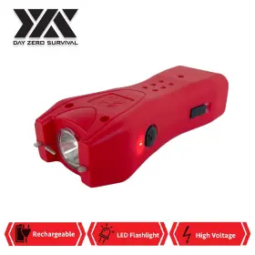 DZS718-GR DAY ZERO SURVIVAL Mini Rechargeable Stun Gun