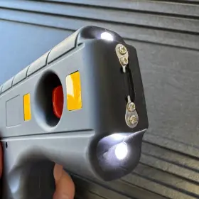 13452 DEFENDER Mv Rechargeable Pistol Grip Stun Gun Led Light #2