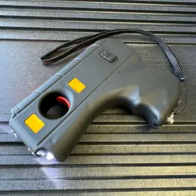13452 DEFENDER Mv Rechargeable Pistol Grip Stun Gun Led Light #3