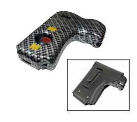 14678 DEFENDER Mv Rechargeable Pistol Grip Stun Gun Light