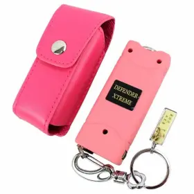 9804 DEFENDER EXTREME Xtreme Million Volt Pink Flashlight Gun