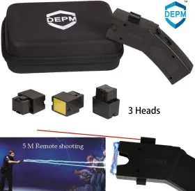 AKSG0003 DEPM Stun Gun Remote Distance Electric Shock Womens #3