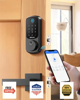 B0DF7L824M DESLOC Fingerprint Smart Lock Keyless Front Door