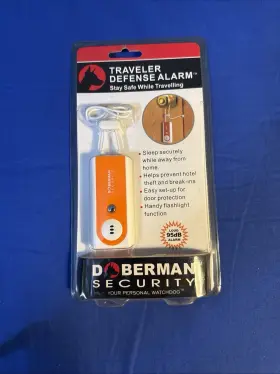 8553500059 DOBERMAN SECURITY Traveler Defense Alarm